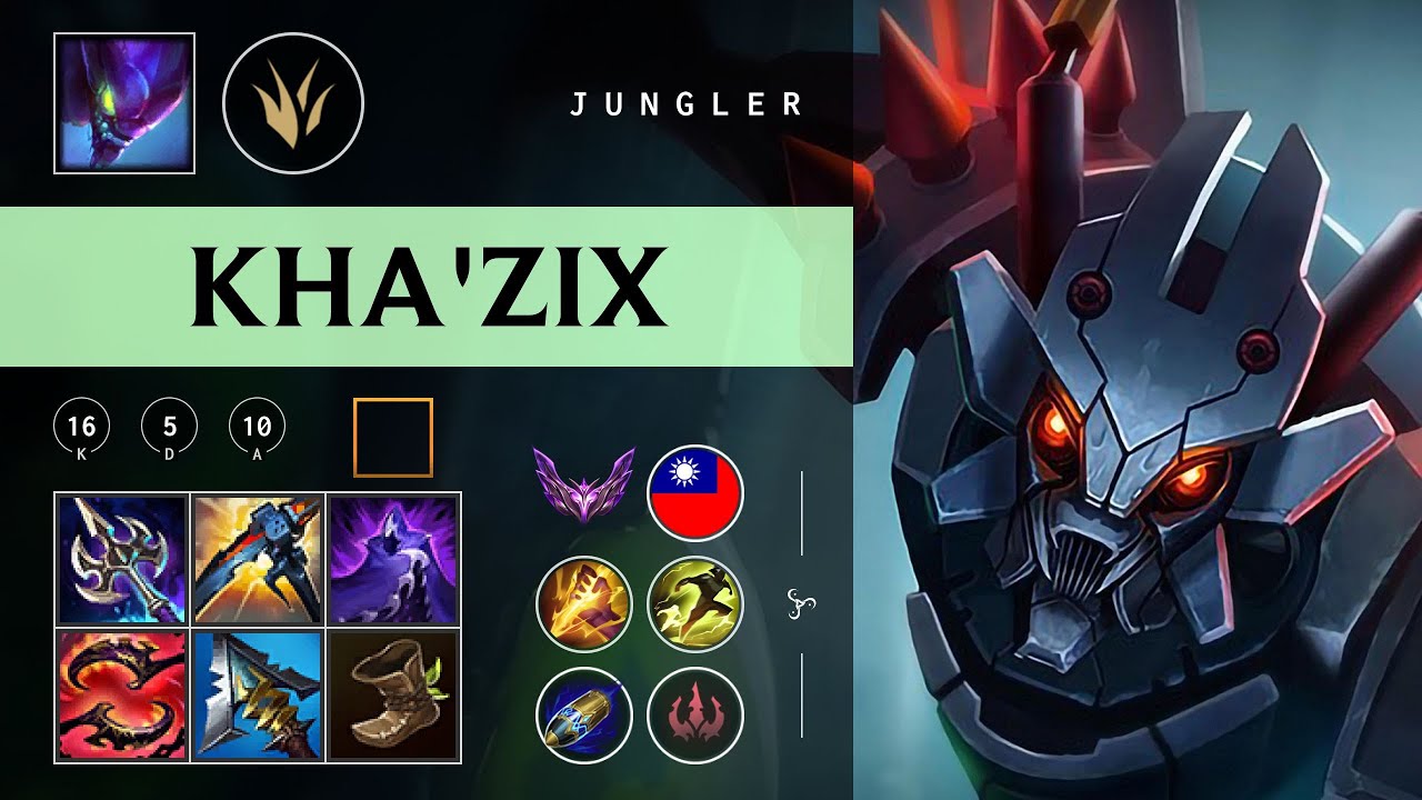 Kha'Zix Jungle vs Lee Sin - TW Master Patch 26.02