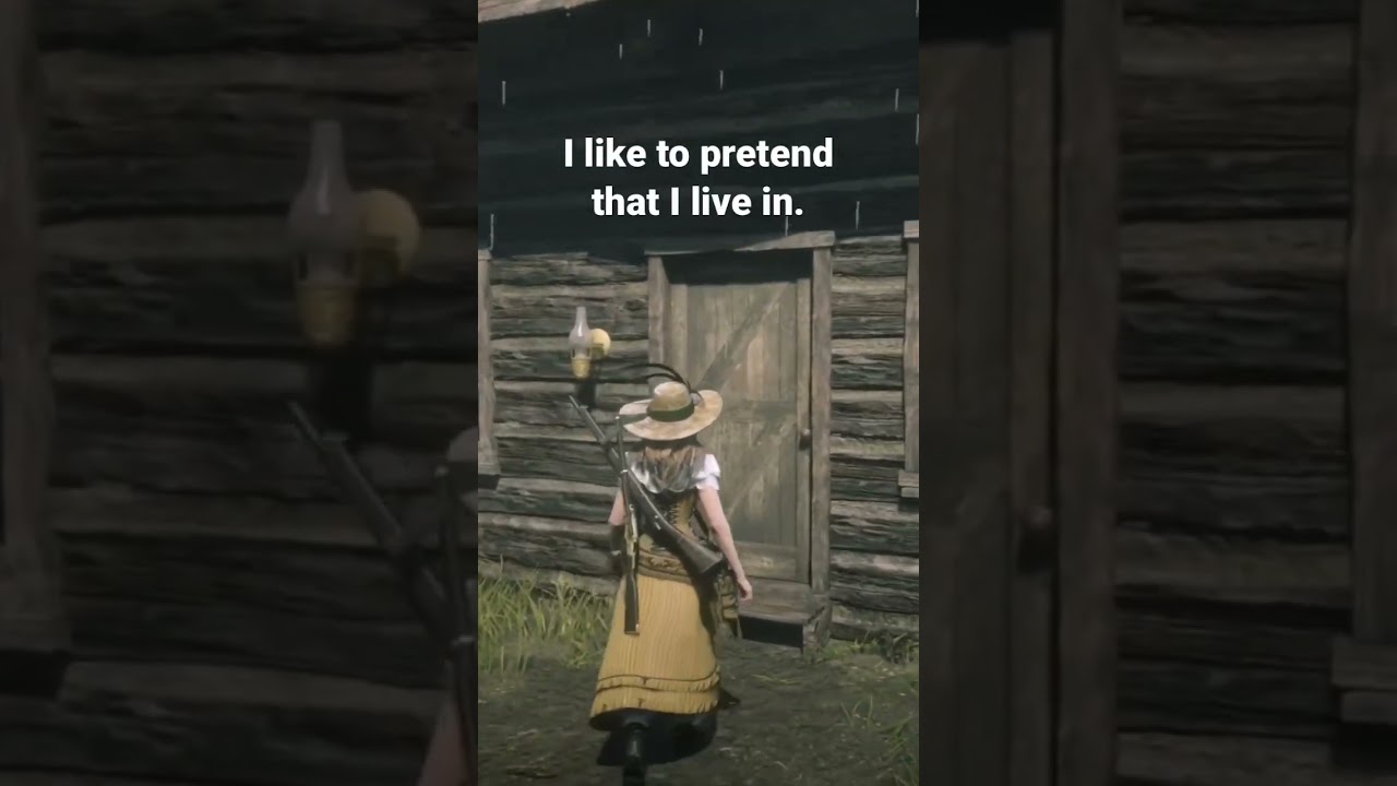Red Dead ASMR | We just want property 🥲 #asmr #shorts #cozygaming