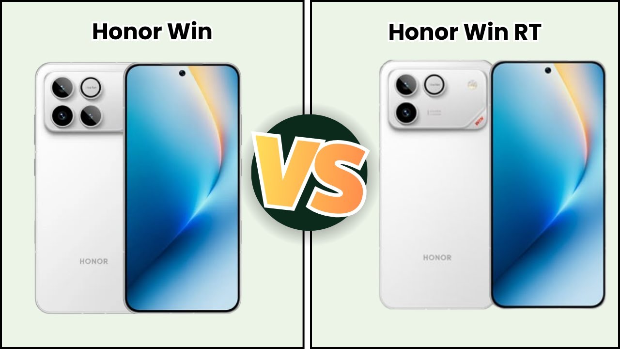 Honor Win 5G vs Honor Win RT 5G l Honor's New Series