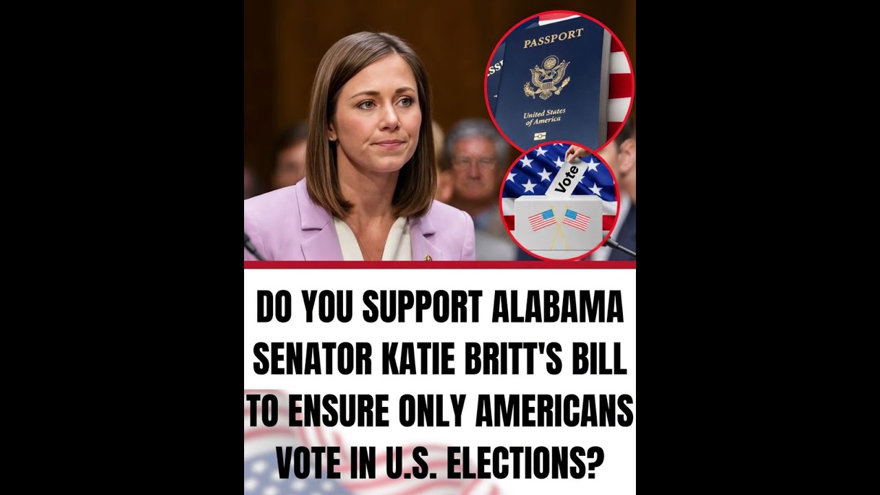 Senator Katie Britt backs legislation allowing states to require proof of citizenship for voter