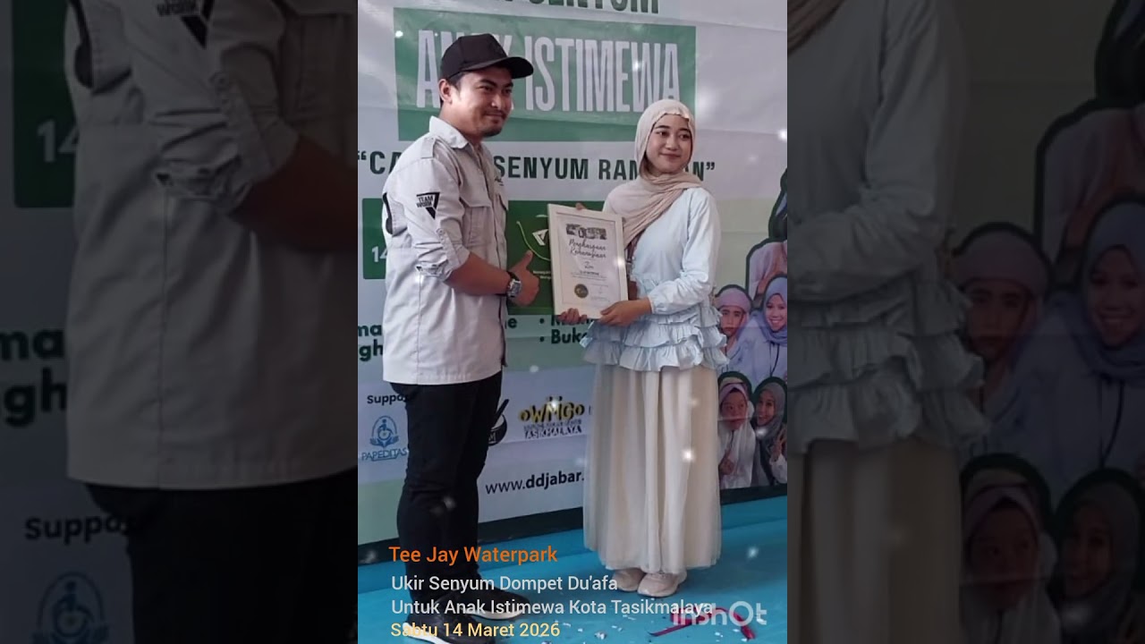 Ukir Senyum Dompet Du'afa Untuk Anak Istimewa Kota Tasikmalaya 