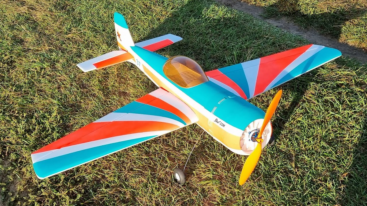 Yak-55 RC plane build
