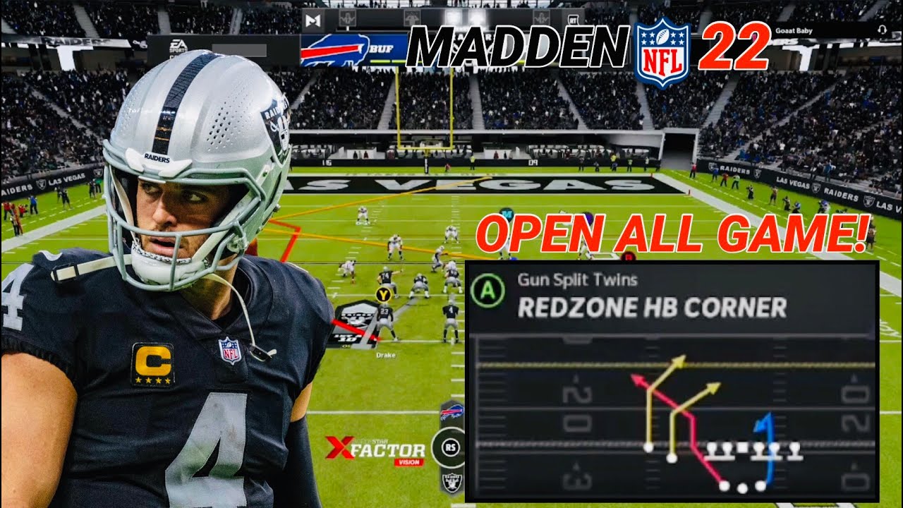 MADDEN 22 RAIDERS OFFENSIVE PLAYBOOK NEW BEST UNSTOPPABLE MONEY SCHEME  | MADDEN 22 TIPS | TMQ #147
