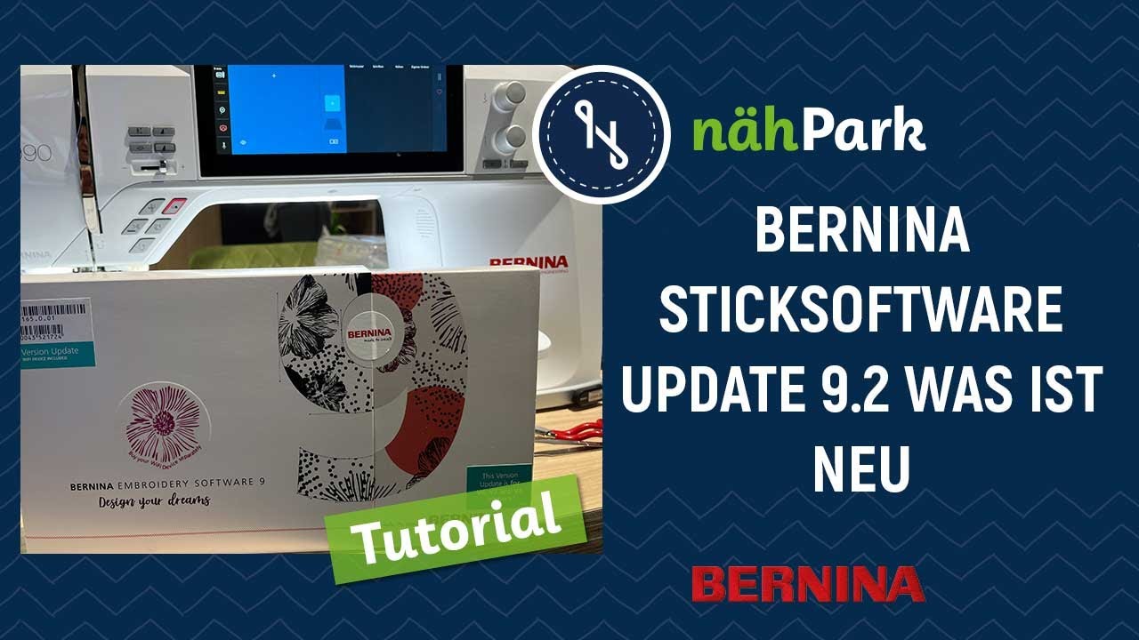 Bernina Sticksoftware Designer Plus - die Neuerungen der V9.2