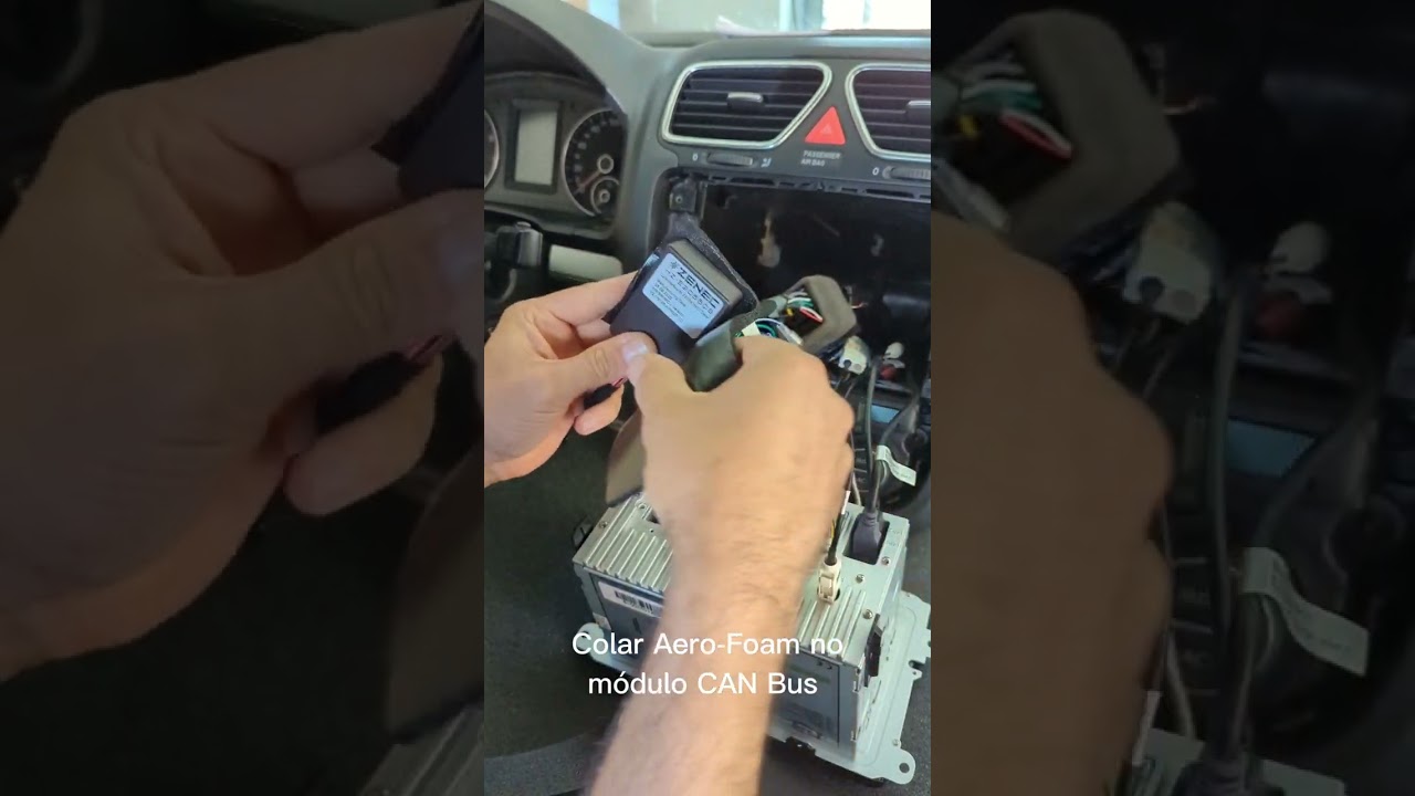 Tutorial instalação Zenec Z-E2055 Plug&Play VW