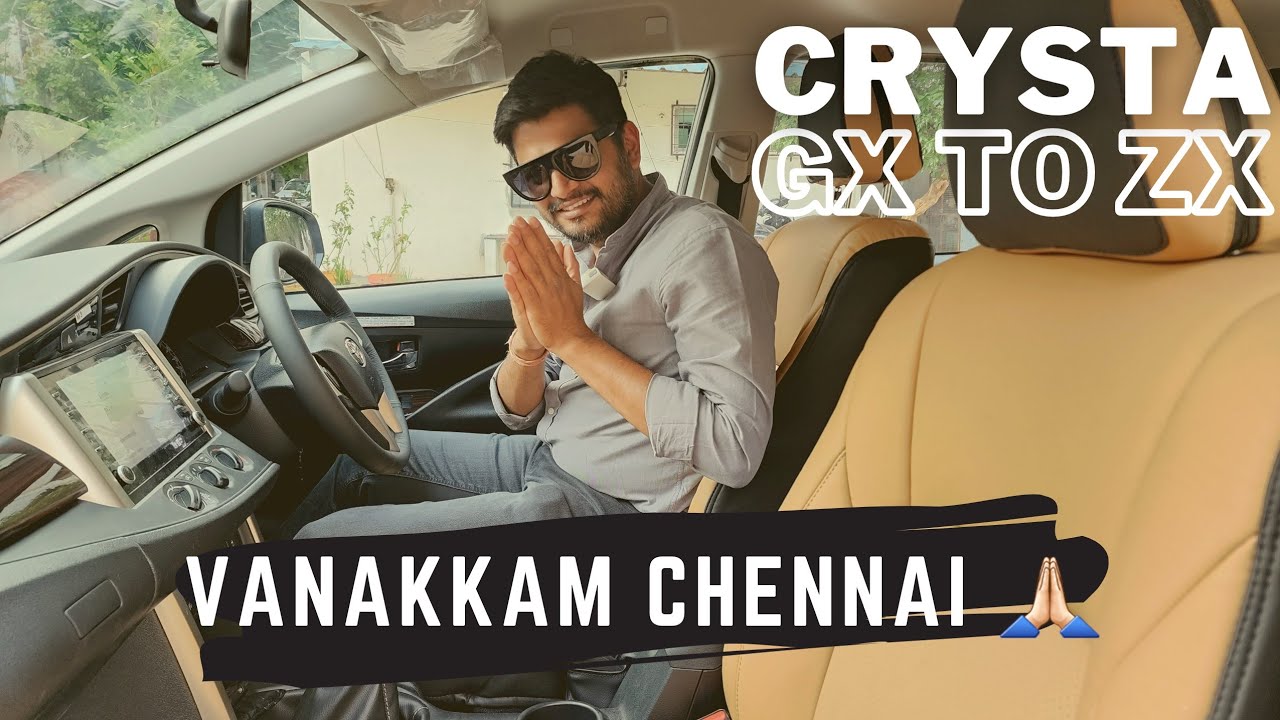 INNOVA CRYSTA FROM CHENNAI TO GET THE BEST ACCESSORIES! QUALITY, WE GUARANTEE! #9550010888