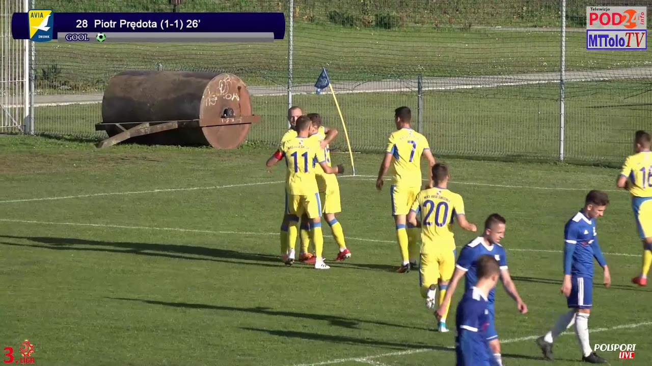 🎦Skrót ⚽ SOKÓŁ Sieniawa 🆚 AVIA Świdnik 📆[2019-10-13]