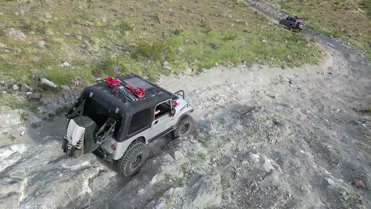 Jeeping in El Mirage to Brother Cory's Cross