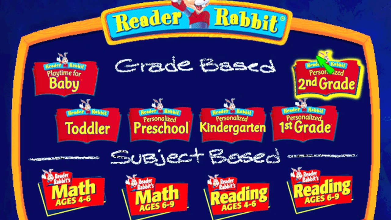 Reader Rabbit's Product Line (1999) - Demo