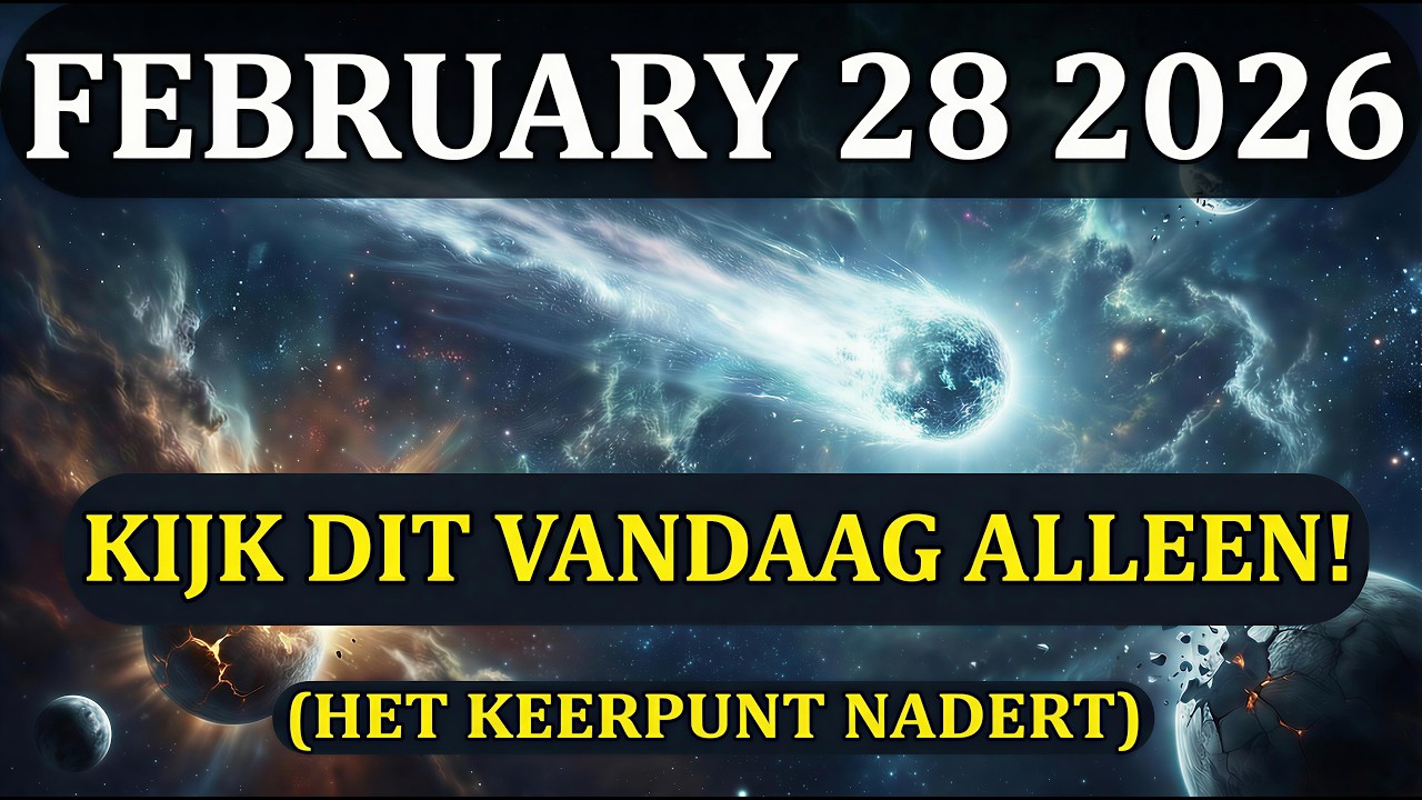 DIT IS GEBEURD: Het Universum maakte een BELANGRIJKE keuze over u (kijk alleen).