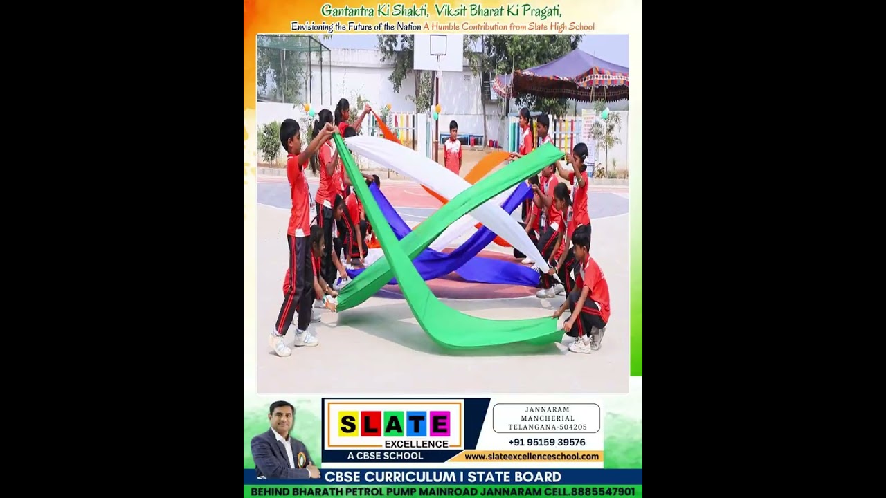 77th Republic Day Celebration | Slate Excellence | Unity in Sports & Nation
