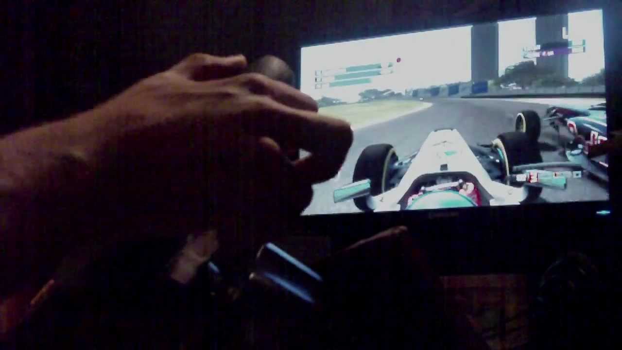 F1 2011 - Multiplayer Race Brasil - DarekC4 overtaking onboard