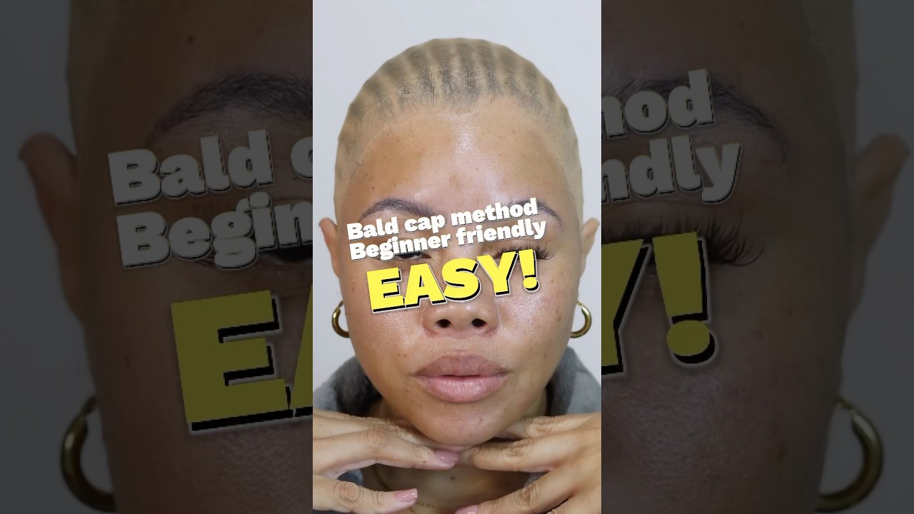 Bald Cap Method Tutorial 💇&zwj;♀️🔥 #baldcapmethod