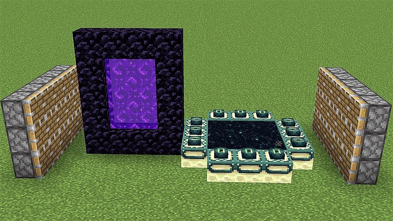 nether portal + end portal = ???
