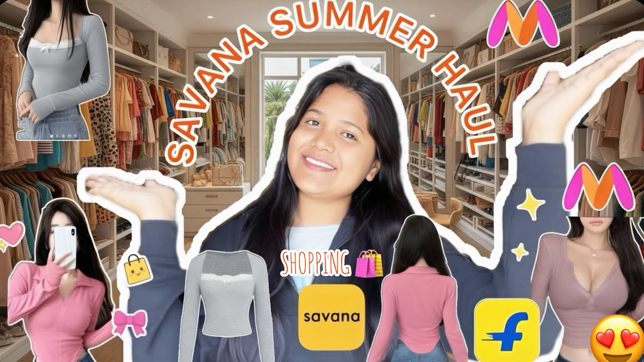 Huge SAVANA Summer Haul Under ₹299! 😱 Myntra & Flipkart Finds!
