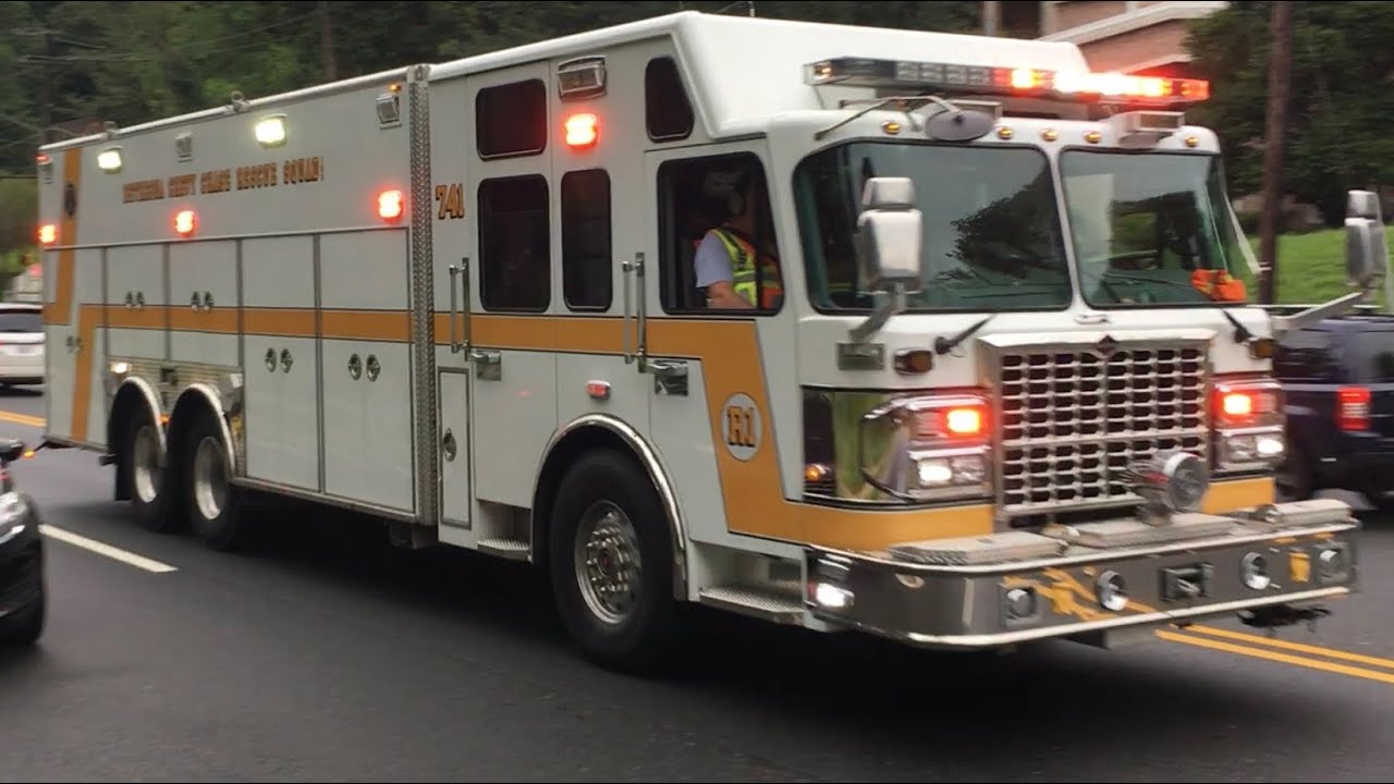Bethesda–Chevy Chase Rescue Squad 741 Responding