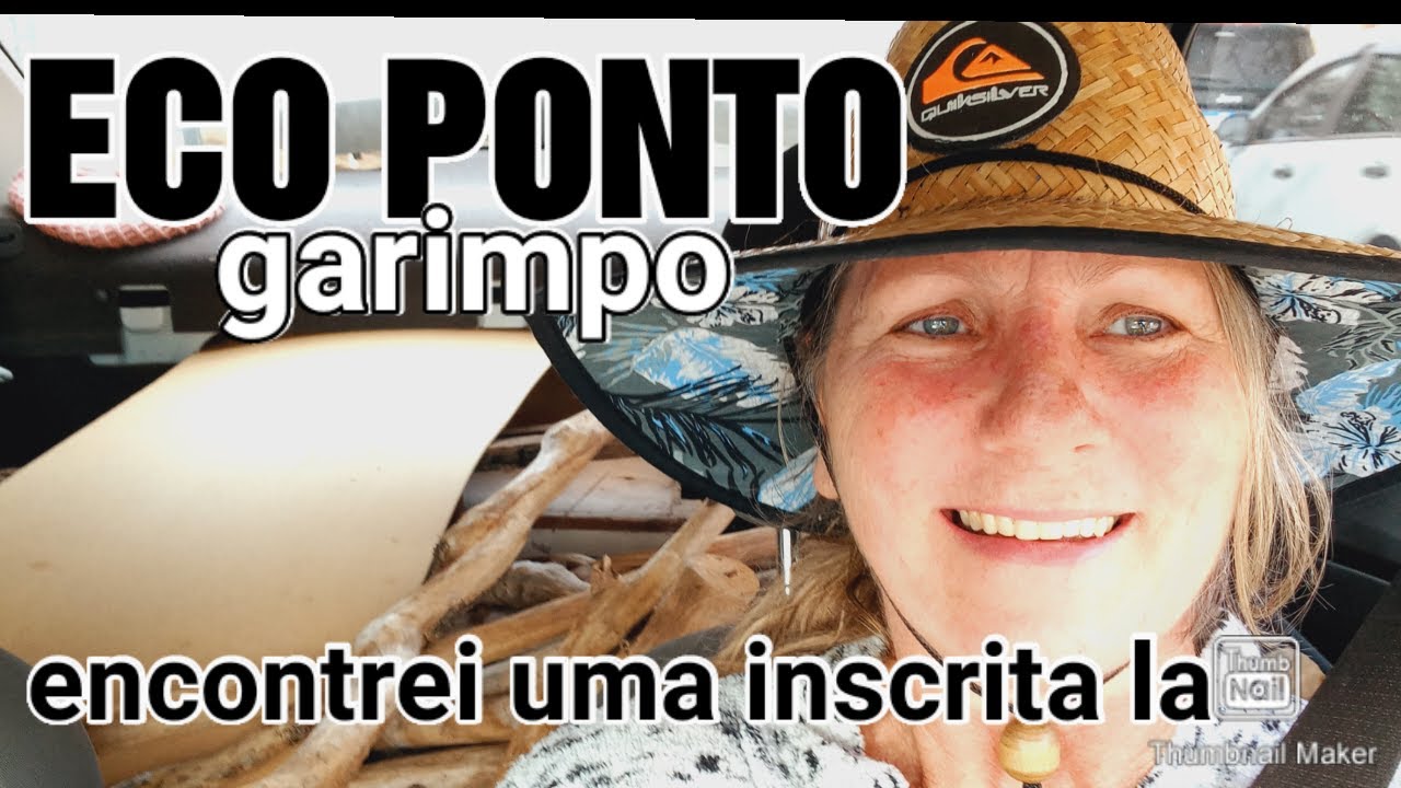 GARIMPANDO NO ECOPONTO+ENCONTREI UMA INSCRITA LA