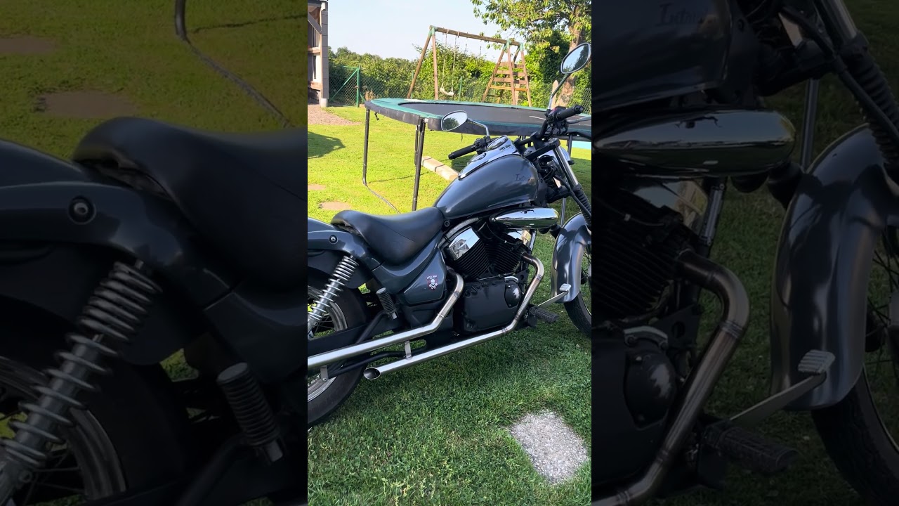 125 Suzuki intruder bobber ligne inox