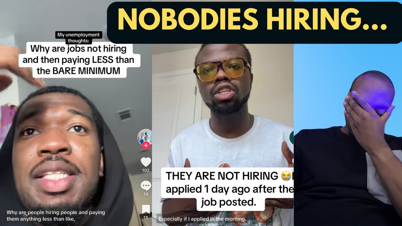 The Job Market Is TRASH In 2024 Nobody's Being Hired