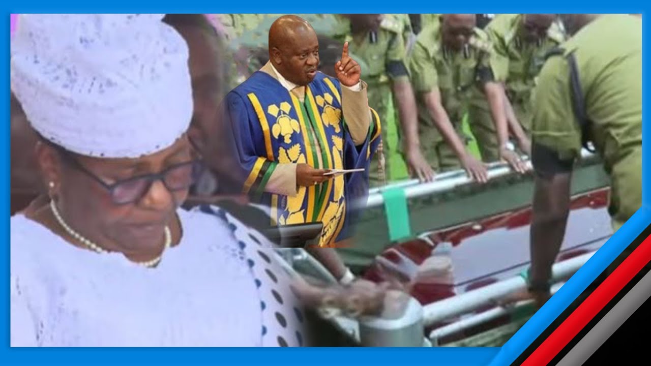 SIMANZI: MWILI WA JOB NDUGAI UKISHUSHWA KABURINI, MKE WAKE AMWAGA MACHOZI