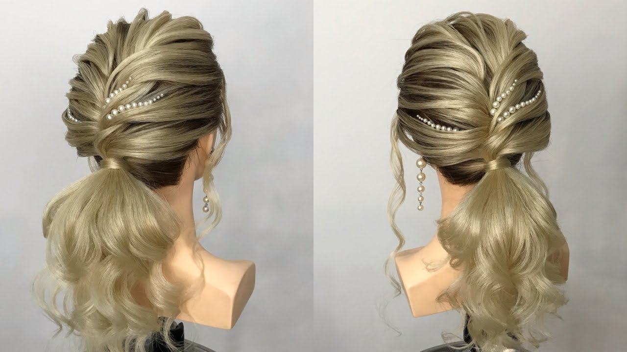 PENTEADO - Rabo de cavalo com torção.
