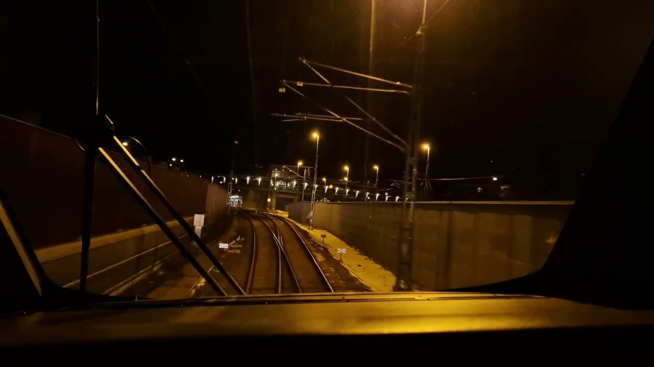 Pendeltåg från Bro depå- Stockholm City #railways #traindriver #cabview #pendel #bahnhof #järnväg