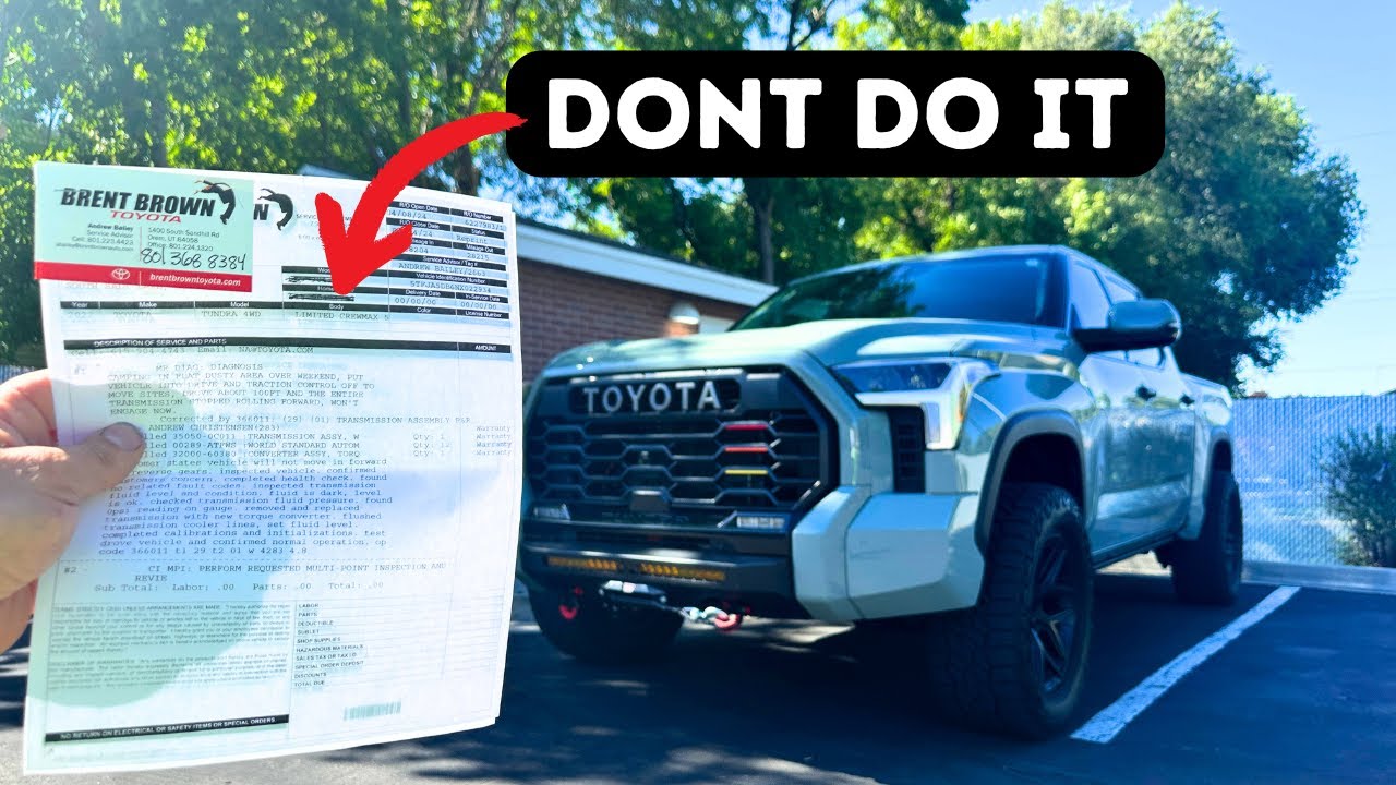 НЕ покупайте этот грузовик! Toyota Tundra третьего поколения 2021&ndash;2024 годов выпуска