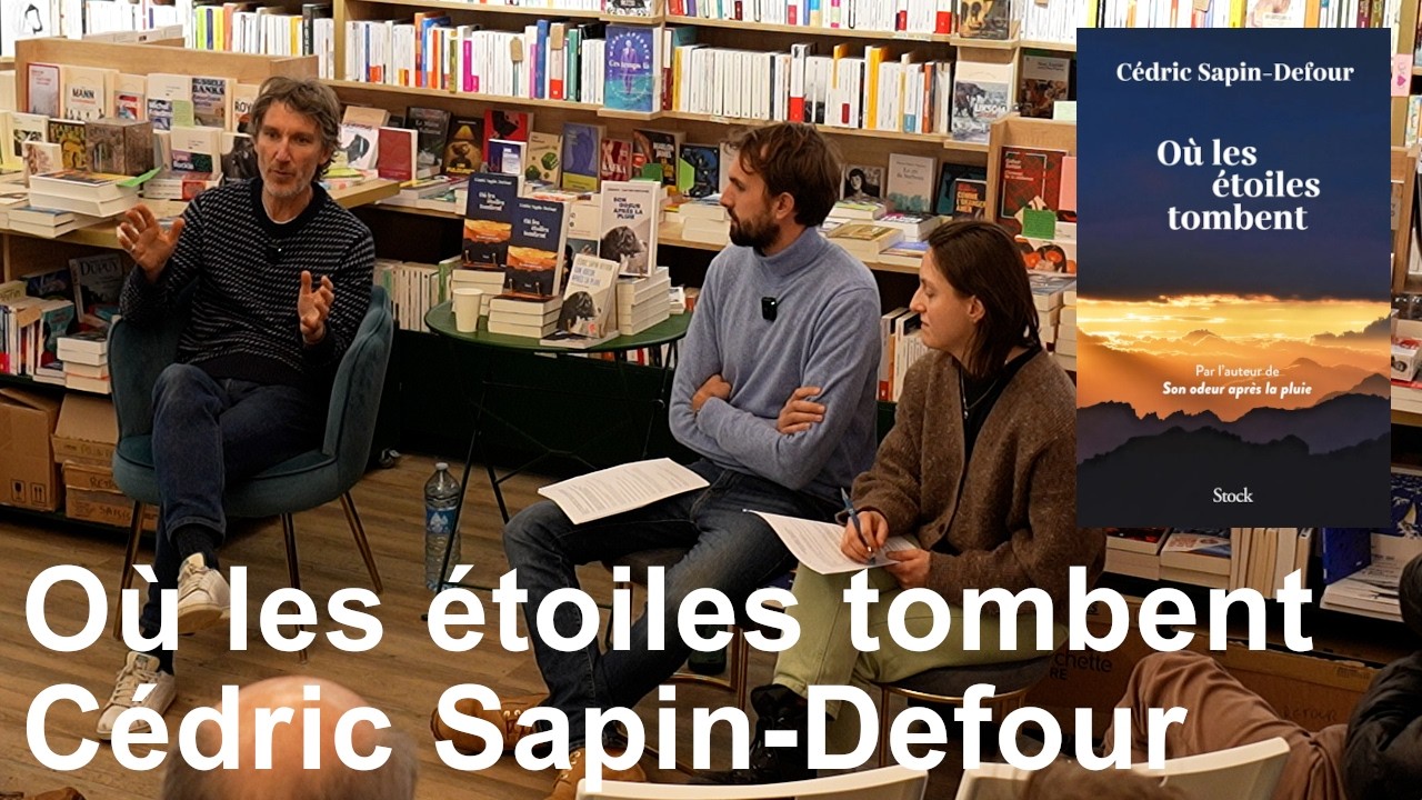 Où les étoiles tombent Cédric Sapin-Defour livre littérature culture accident montagne parapente