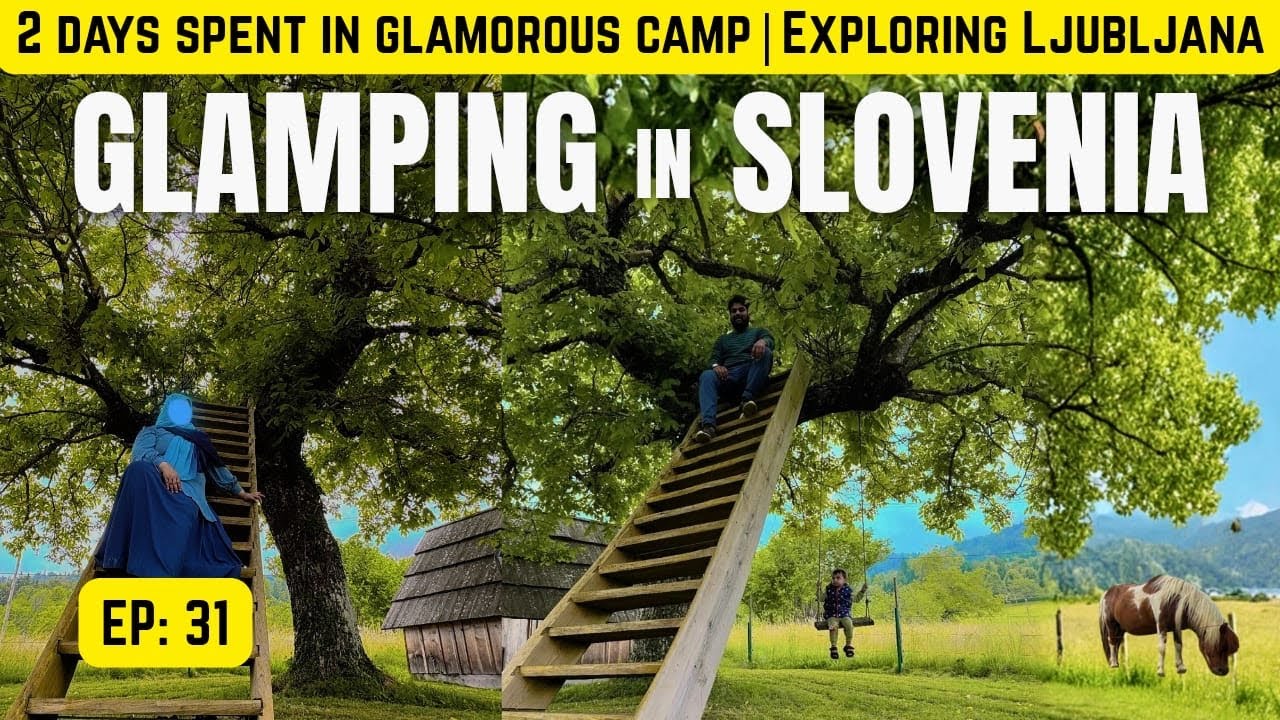 EP 31 Slovenia to Venice 🇸🇮➡️🇮🇹 Glamping, Ljubljana & Border Crossing | TRV Karachi to London 2025