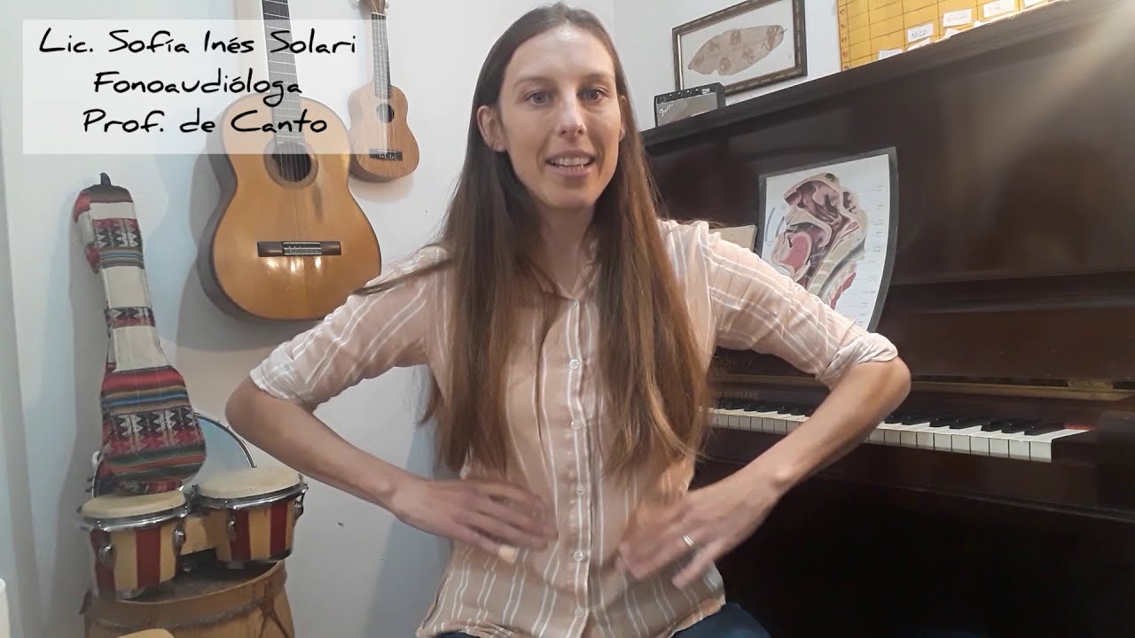 3. Sostén de la Voz Cantada (Apoyo Vocal) - Lic. Sofía Inés Solari