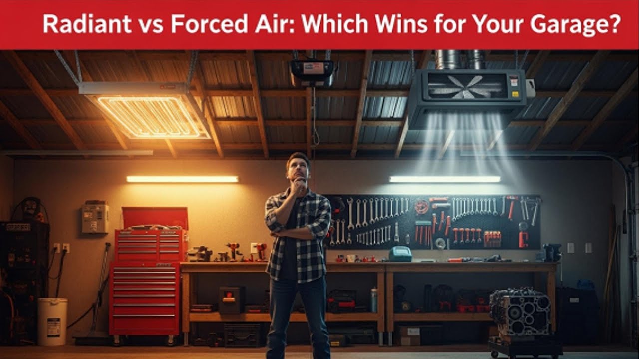 Radiant vs Forced Air: The Ultimate Garage Heater Showdown!
