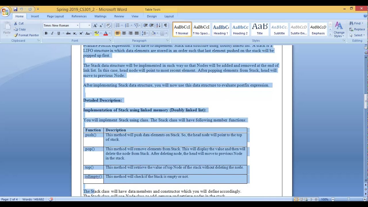 cs301 Assignment No 2 (2019) 100% Correct Solution Solution file Download Link in the Discription
