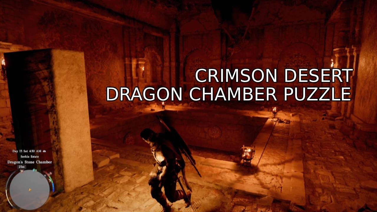 Crimson Desert - How To Solve Dragon Stone Chamber Puzzle