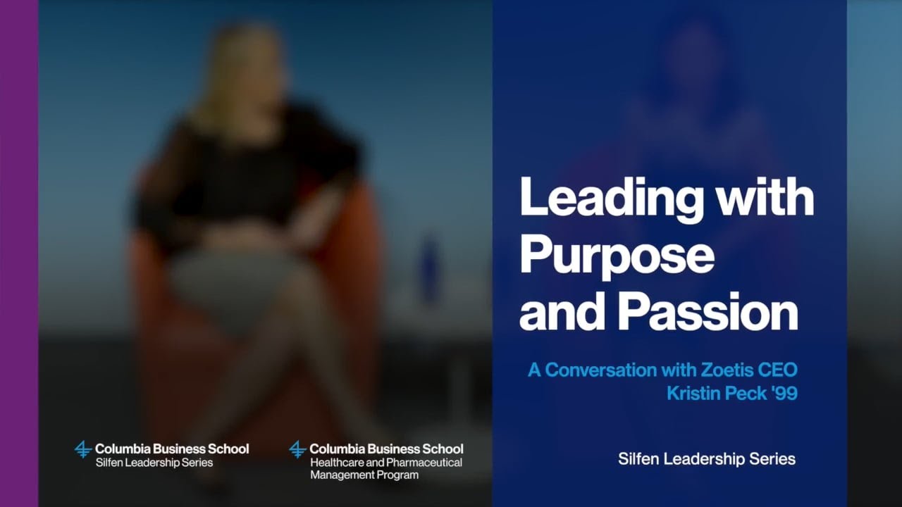 Leading with Purpose and Passion: A Conversation with Zoetis CEO Kristin Peck ’99