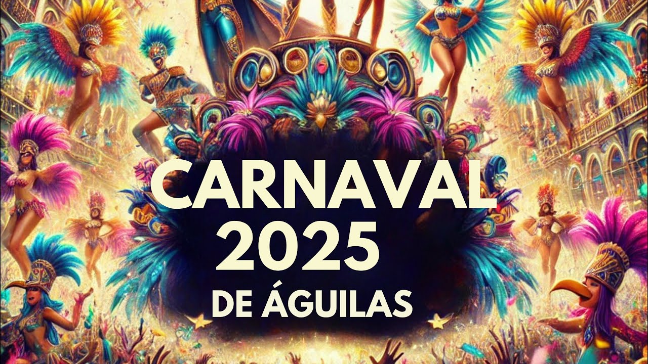 🎭✨ Así fue el último Gran Desfile del Carnaval de Águilas 2025 ✨🎭