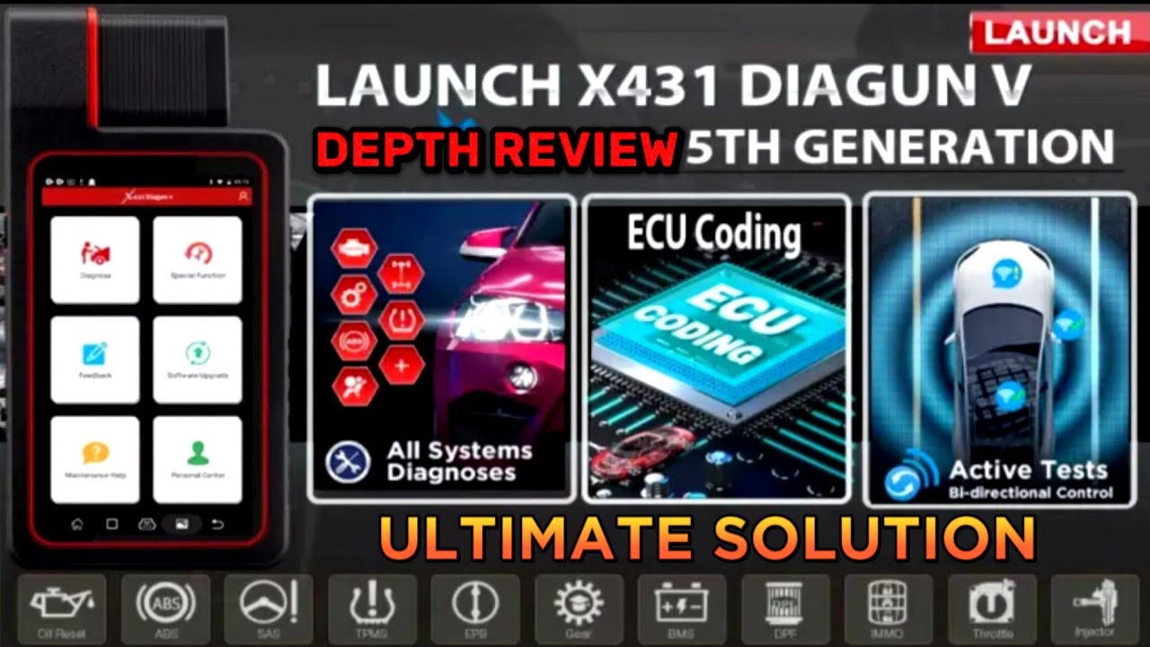 Launch of X431 Diagun V: The Newest and Most Advanced Diagnostic Tool |