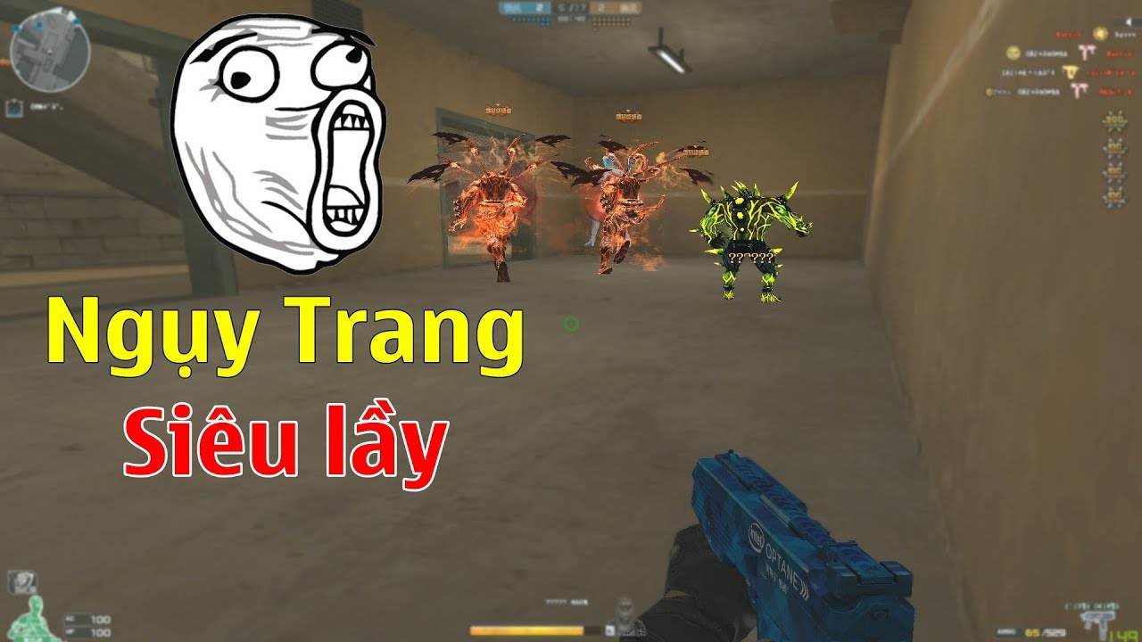Ngụy Trang Troll Ter Lửa Zombie Nano CFQQ - Rùa Ngáo