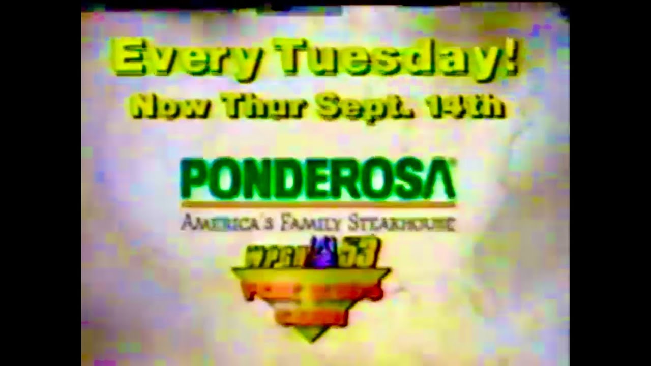 WPTT (1993) commercials
