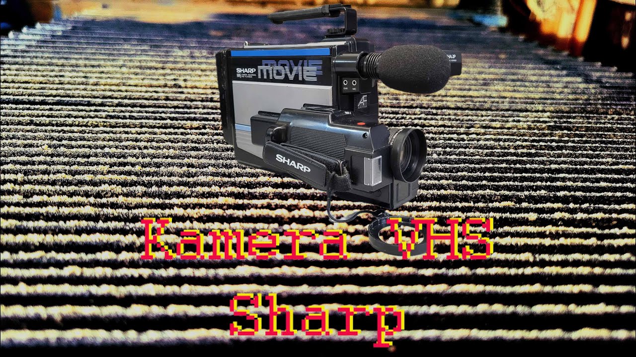 Kamera VHS Sharp  VC-C10P (VHS RETRO 39)