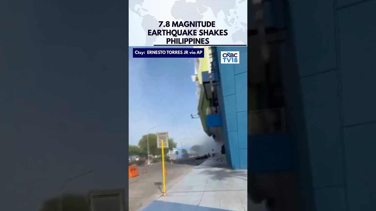 MOMENT: 7.8 Magnitude Earthquake Shakes Part of Southern Philippines, Kills One | N18G