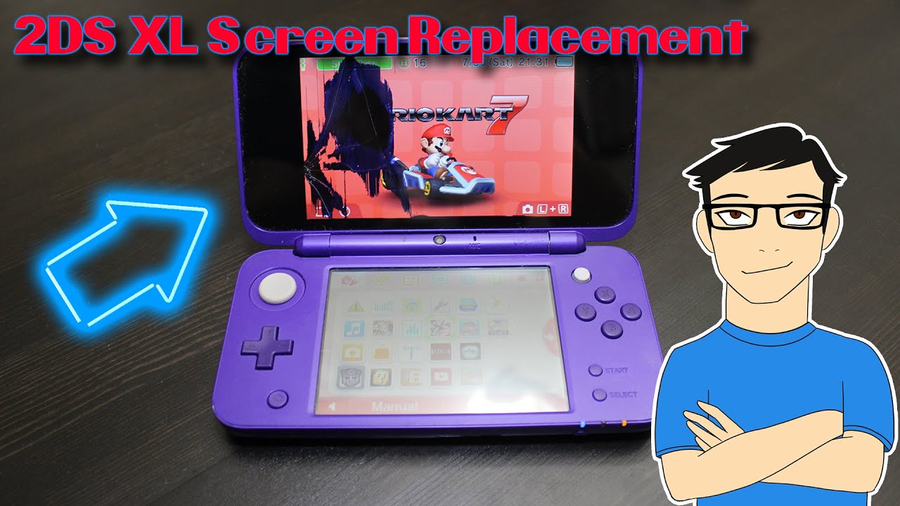 2DS XL Top Screen Replacement