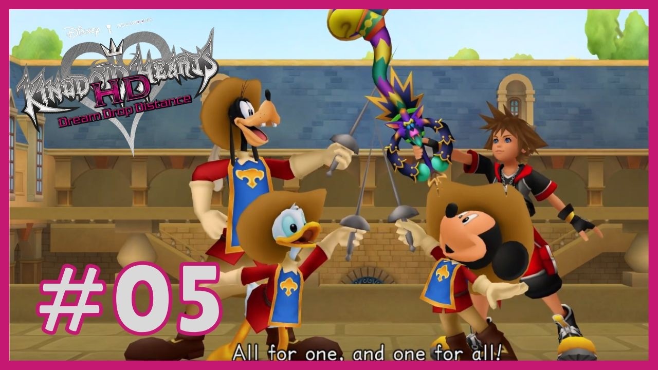 Kingdom Hearts: Dream Drop Distance ☆ 5 ☆ Country Of Musketeers