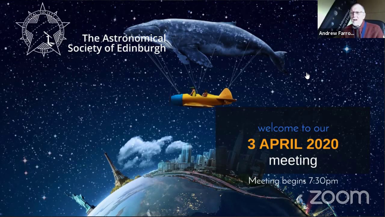 Longitude and Clocks - online meeting 3 April 2020