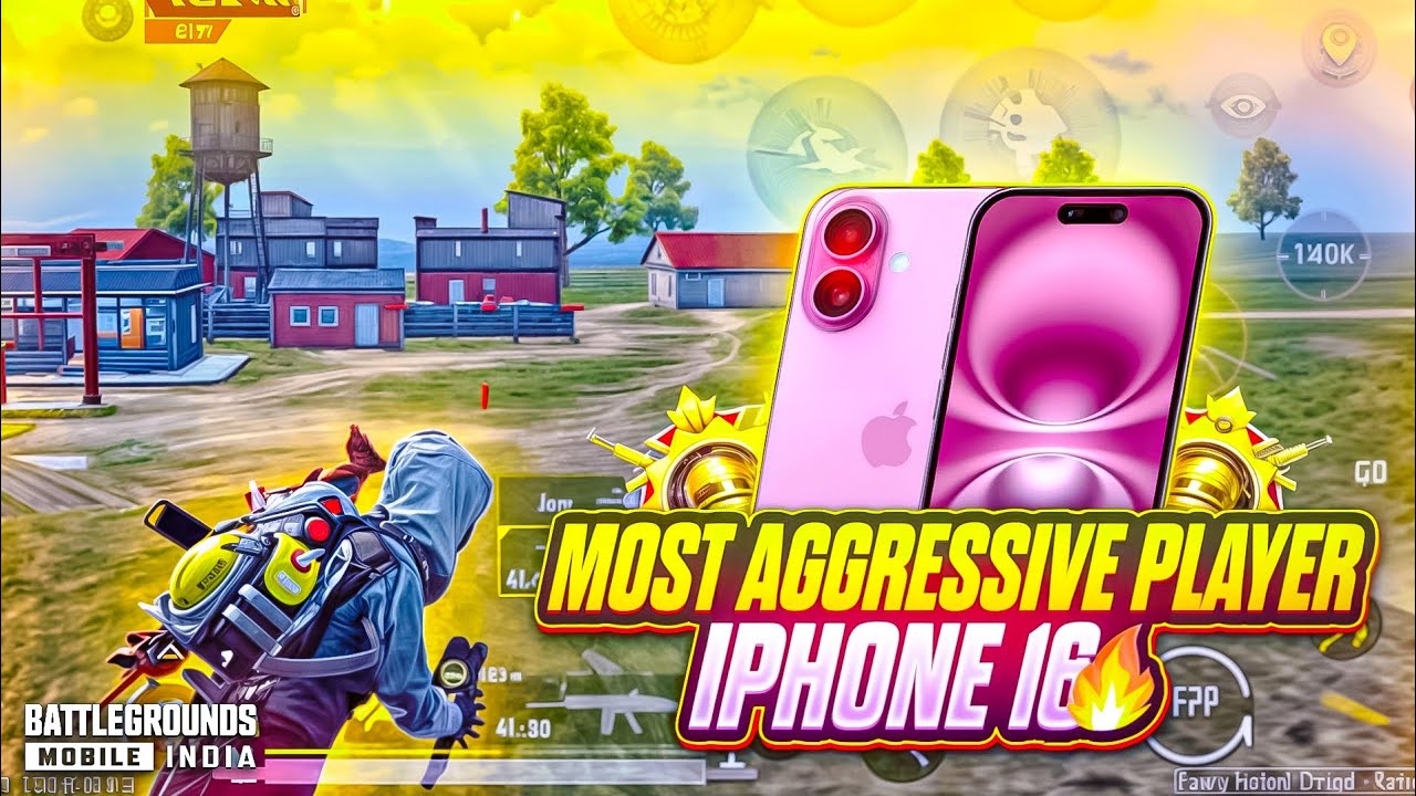 Most Aggressive Player on iPhone 16 🔥 | Unstoppable Rush Gameplay!