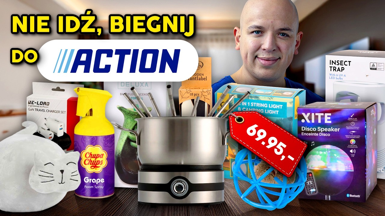 Testujemy VIRALOWE gadżety z ACTION! #10