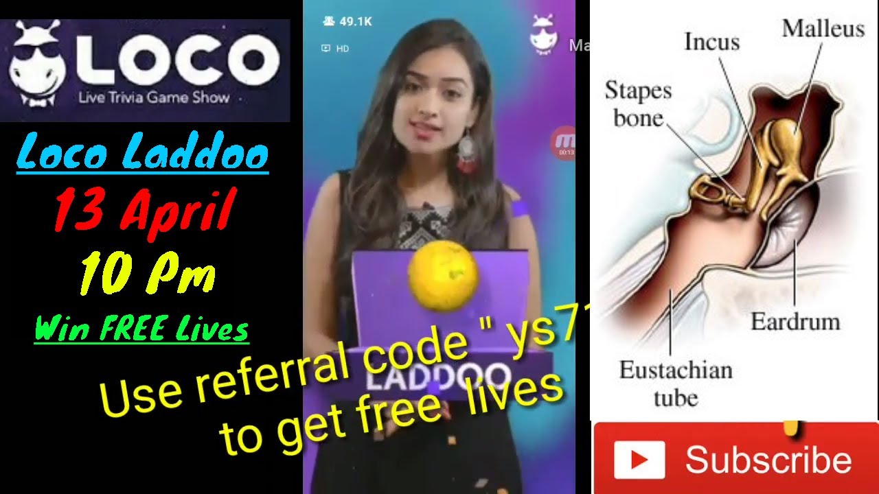 Loco Ladoo 13 April Night 10 Pm || Win 🎉Loco free lives🎉&hearts;️ || 1 LAKH prize money ||