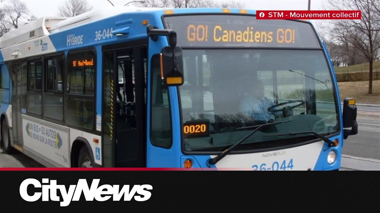 'Go Habs Go' slogan returns to STM buses