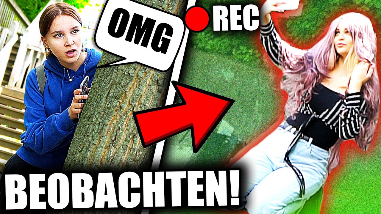1 TAG Schwester heimlich VERFOLGEN & BEOBACHTEN ! 🤫 - Celina