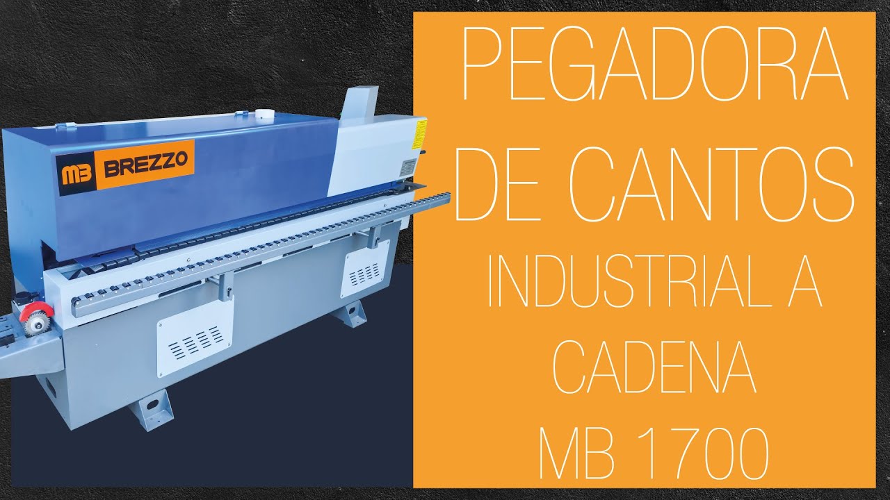 MB1750 - Pegadora de cantos - MB Brezzo