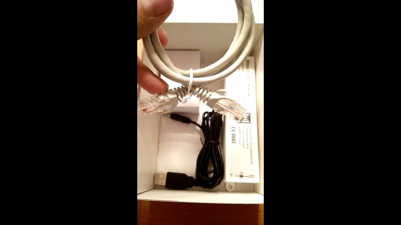 Unpacking / unboxing Hormann BiSecure Getaway